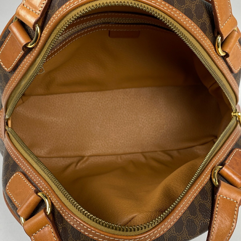 Celine Macadam Handbag Canvas Brown - Picture 6 of 6